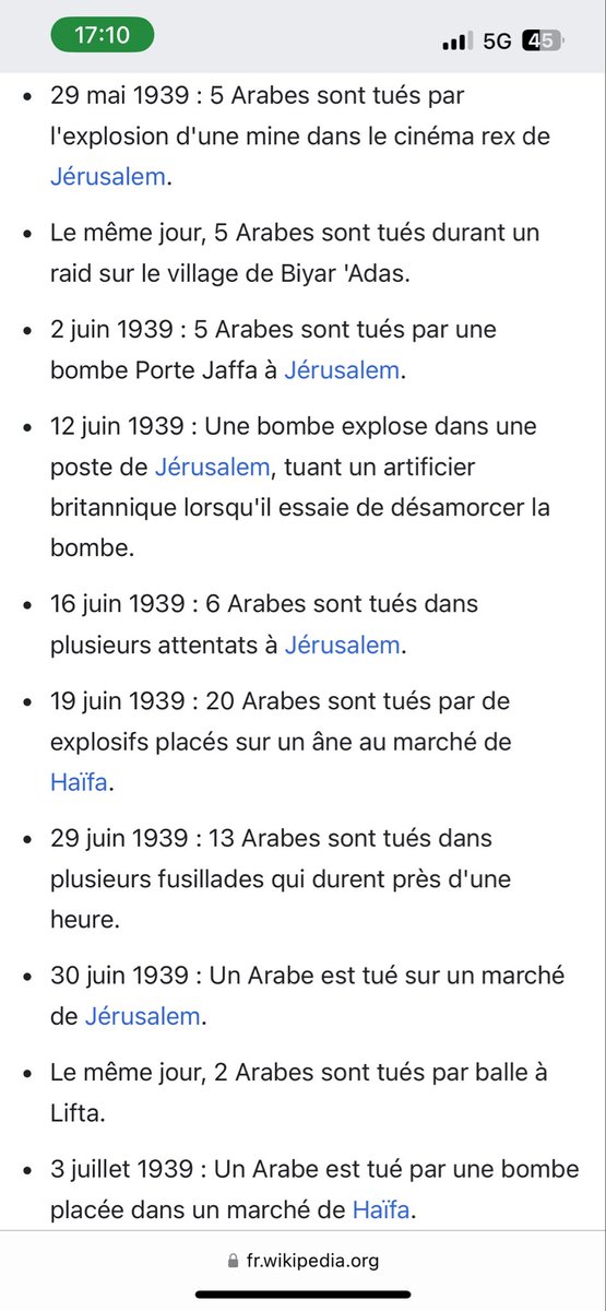 fennecdusud's tweet photo. @rosen13325 @BaugeNicolas @CreepyOni_ @bilal21jr @SpectateursFr @booba Tu peux remonter au temps de Moises aussi si tu veux mais ça ne justifiera pas les morts des 60 dernière années. Et oui c’était les britanniques qui étaient visés mais dans le tas tu avais à 80% des arabes . https://t.co/qTvjmEit0i