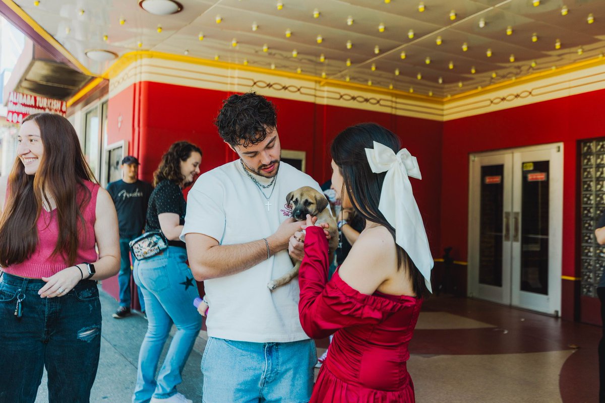 Big thanks to <a href="/lifelineanimal/">LifeLine Animal Project</a> for bringing us some puppy love for Atlanta! 🫶🏻🐾