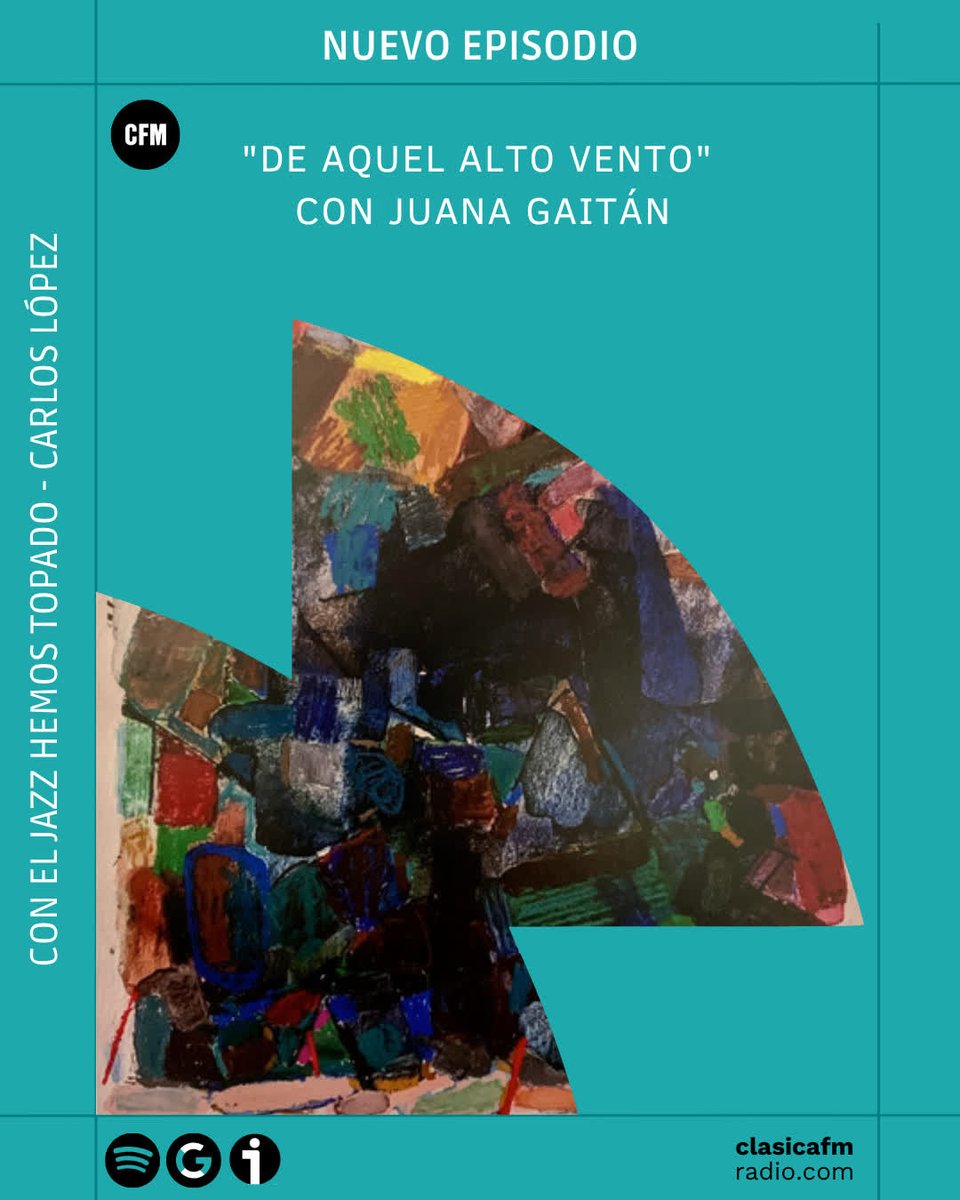 ▶️Nuevo PODCAST | Arrancamos la 8º temporada de #Coneljazzhemostopado con Juana Gaitán. Su Proyecto Jazz Colombia y su primer disco De aquel alto vengo protagonistas en exclusiva. ¡No te lo puedes perder!

🎙️Con Carlos López

🎧 Llévatelo aquí: clasicafmradio.es/podcasts/con-e…