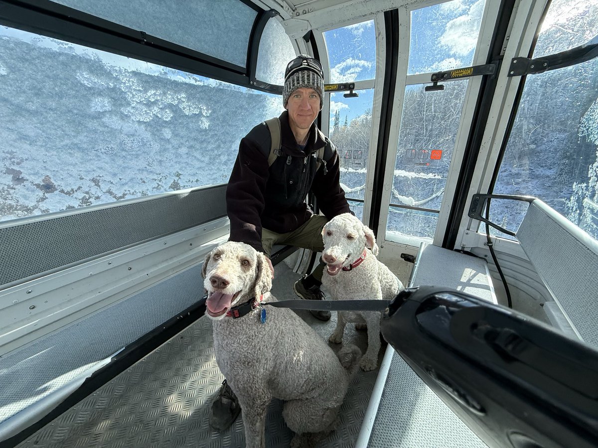 RyanLarsen's tweet image. After a busy and outstanding week for @UTAHWBB Dora and Edie were treated to a beautiful adventure! They got to ride the gondola to the top of Snowbasin Ski Resort and hike down! #GoUtes #LifeElevated