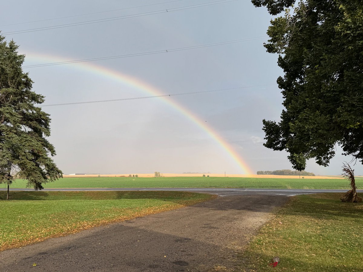 Day 20: It has been 20 days since we have had any measurable rain. In that time, we had temps as high as 91 and a lot of wind. Today I’m grateful for a little rain, and the beauty of a rainbow…God’s promise not to destroy the earth with another flood.