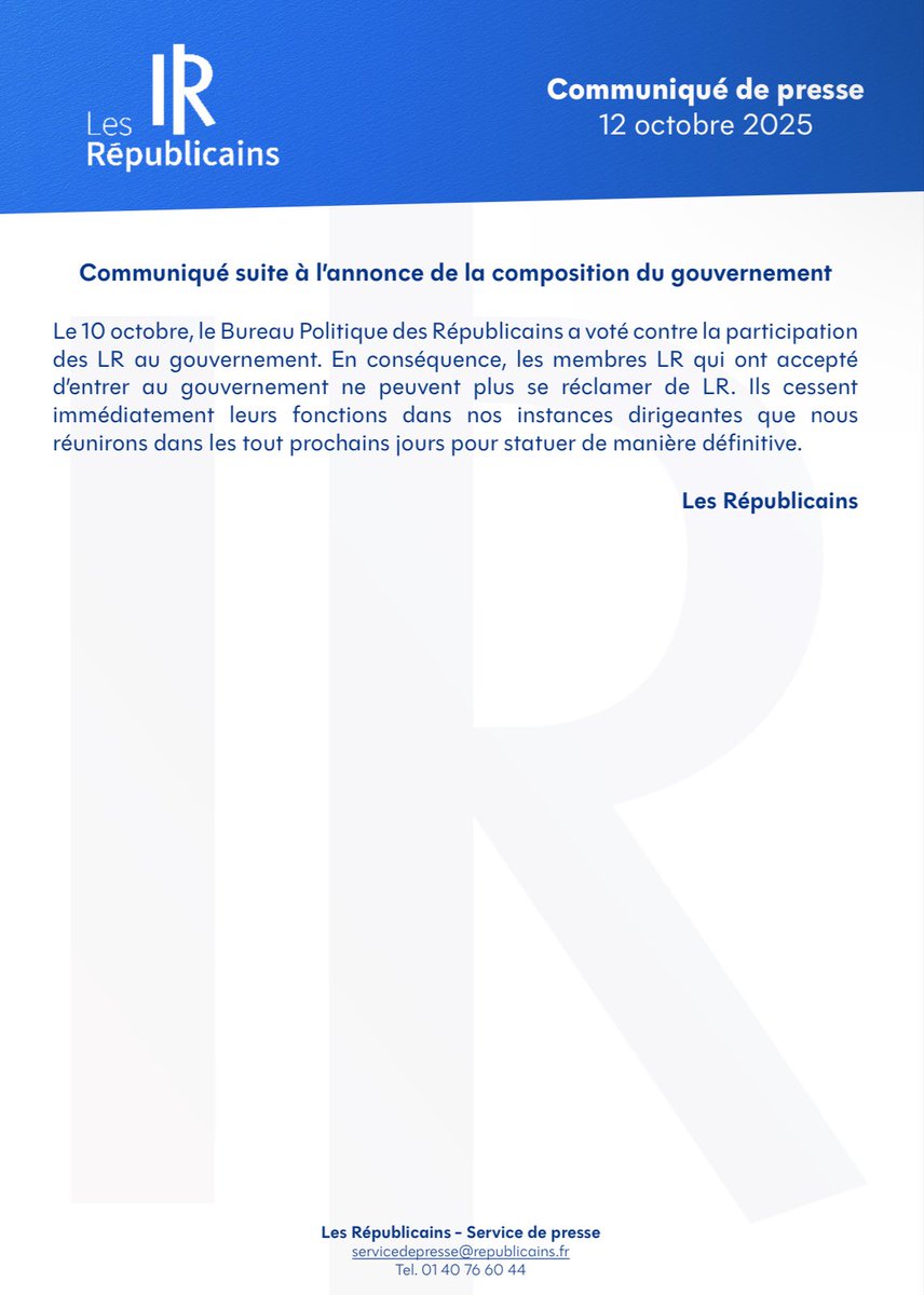 les Républicains tweet media