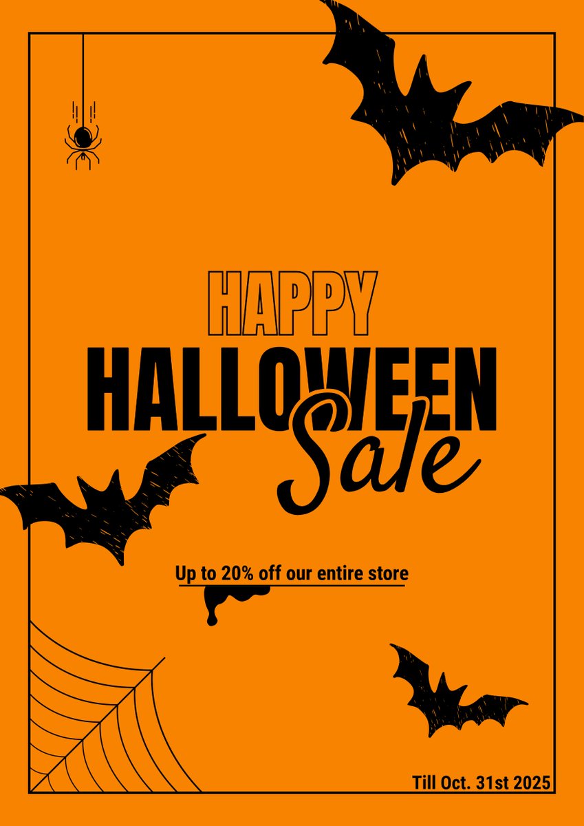 VanbreraStones's tweet photo. Spooky savings have arrived! 🕸️ Celebrate Halloween with up to 20% off our entire store — no tricks, just treats! 👻 https://t.co/wKSEd3g5a1 

#HalloweenSale #SpookySavings #ShopSmall #CustomGifts #VanbreraStones https://t.co/HtINLVDsng