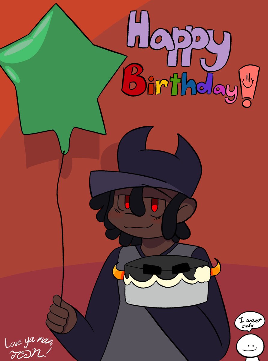 That0neArt1st's tweet image. Found a funny image and wanted to put my friend in there
Happy birthday to Sunday!! Hope it’s been good to you
@toclaus_