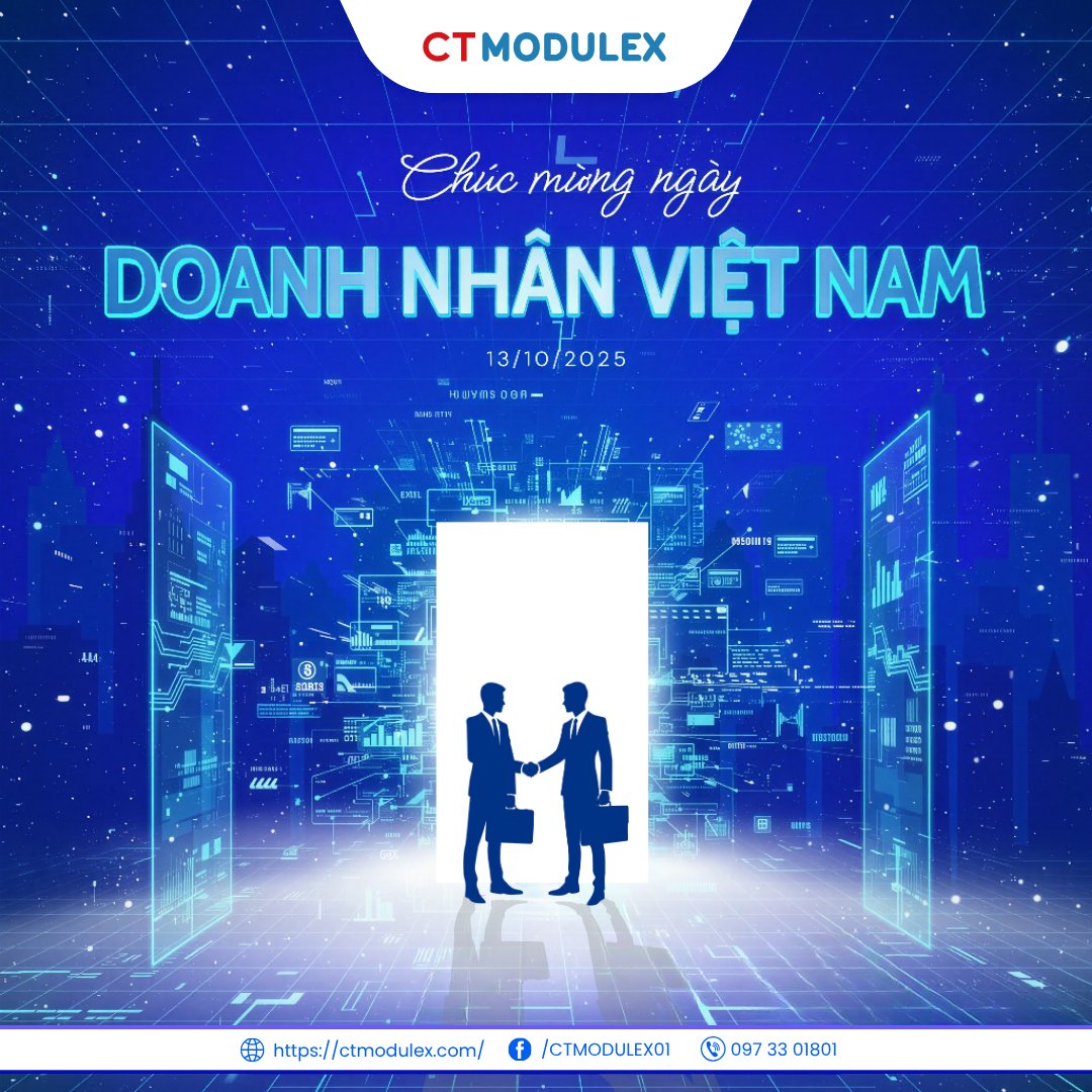 CTModulex1's tweet image. 🎉 CELEBRATING VIETNAM ENTREPRENEURS’ DAY
✨ On this special day, CT Modulex proudly salutes Vietnamese entrepreneurs — wishing you health, passion, and endless inspiration to drive innovation and elevate Vietnam on the global stage!
#CTGroup #CTModulex #VietnamEntrepreneursDay