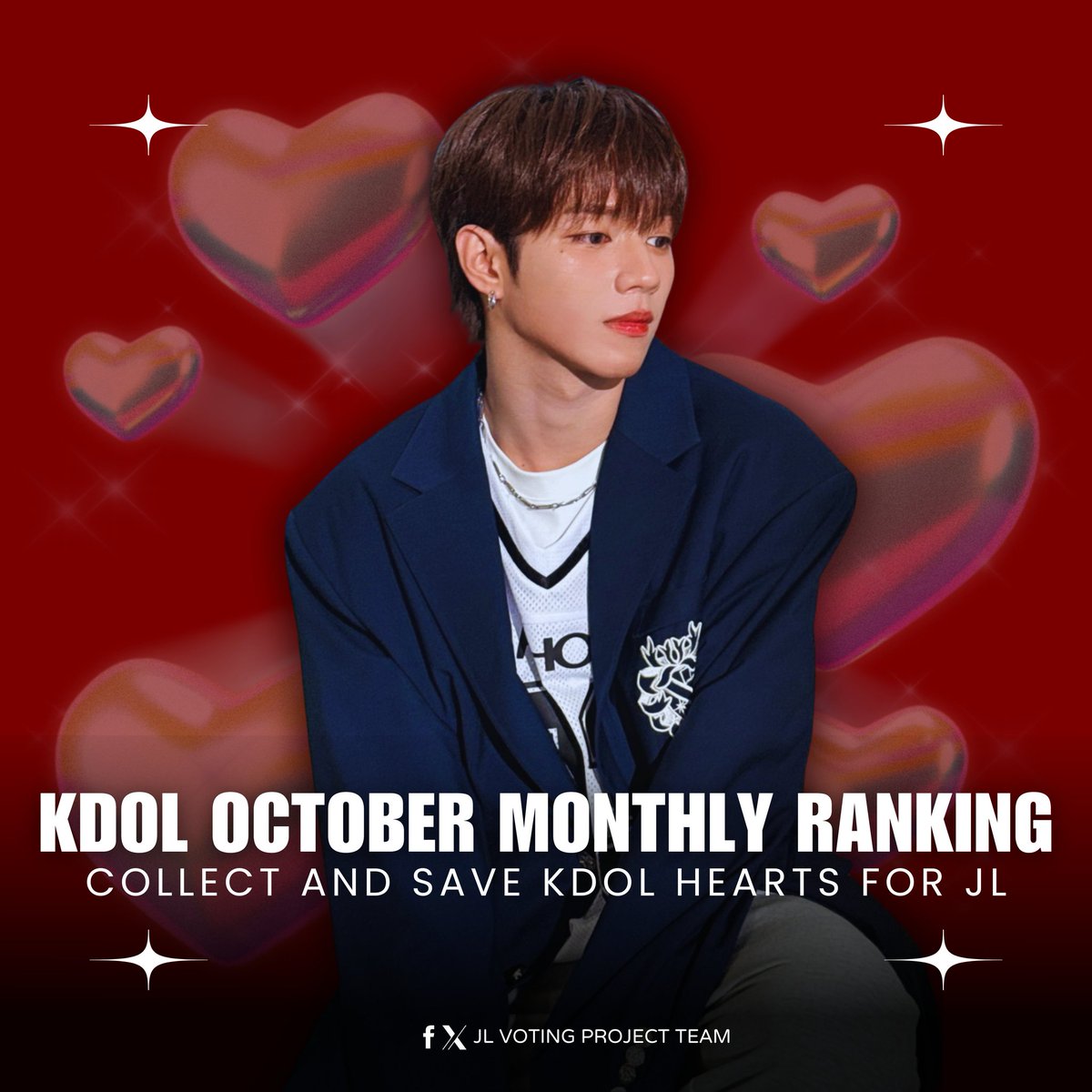 📢 OCTOBER KDOL RANKING
Mondays are for fresh starts and new energy
Starflares/Byeolbitdan, let’s move with purpose and light. JL leads the way this October!

🎯 Target: 50M
💎 Set JL as your bias

✅ Monday Tasks
🗓️ Check-in
🎬 Watch ads
🤝 Invite friends
🏆 Complete missions