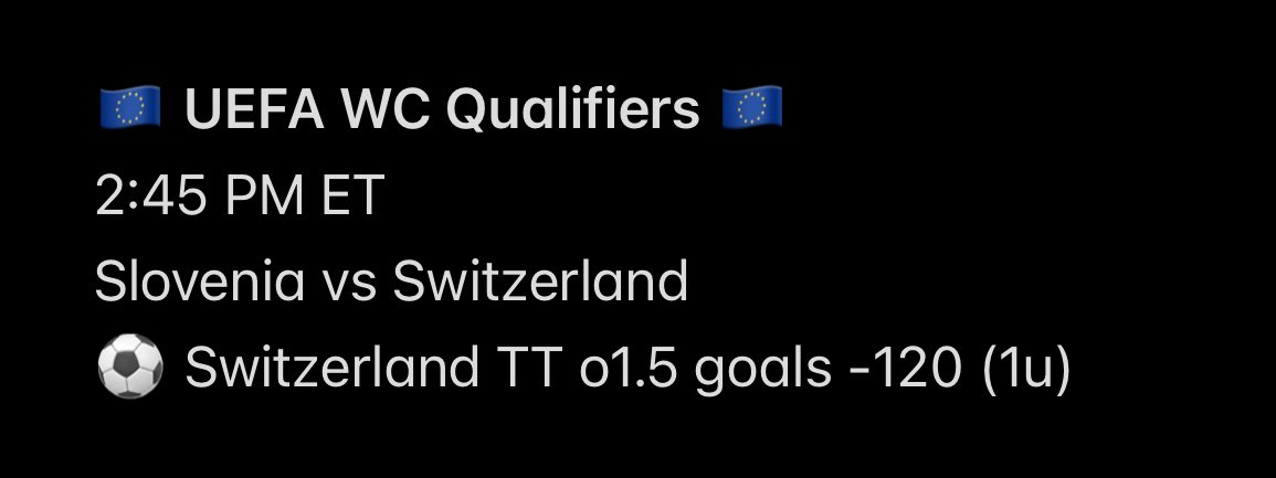 thy_pitchwizard's tweet image. 10/13 ⚽️ PUBLIC PICK
———
Switzerland have arguably been the best team during this European WC qualifying campaign. ‘The Red Crosses’ have won their first three matches - keeping a clean sheet and scoring 2+ goals in all three. 

On the other side , Slovenia have failed to win any…