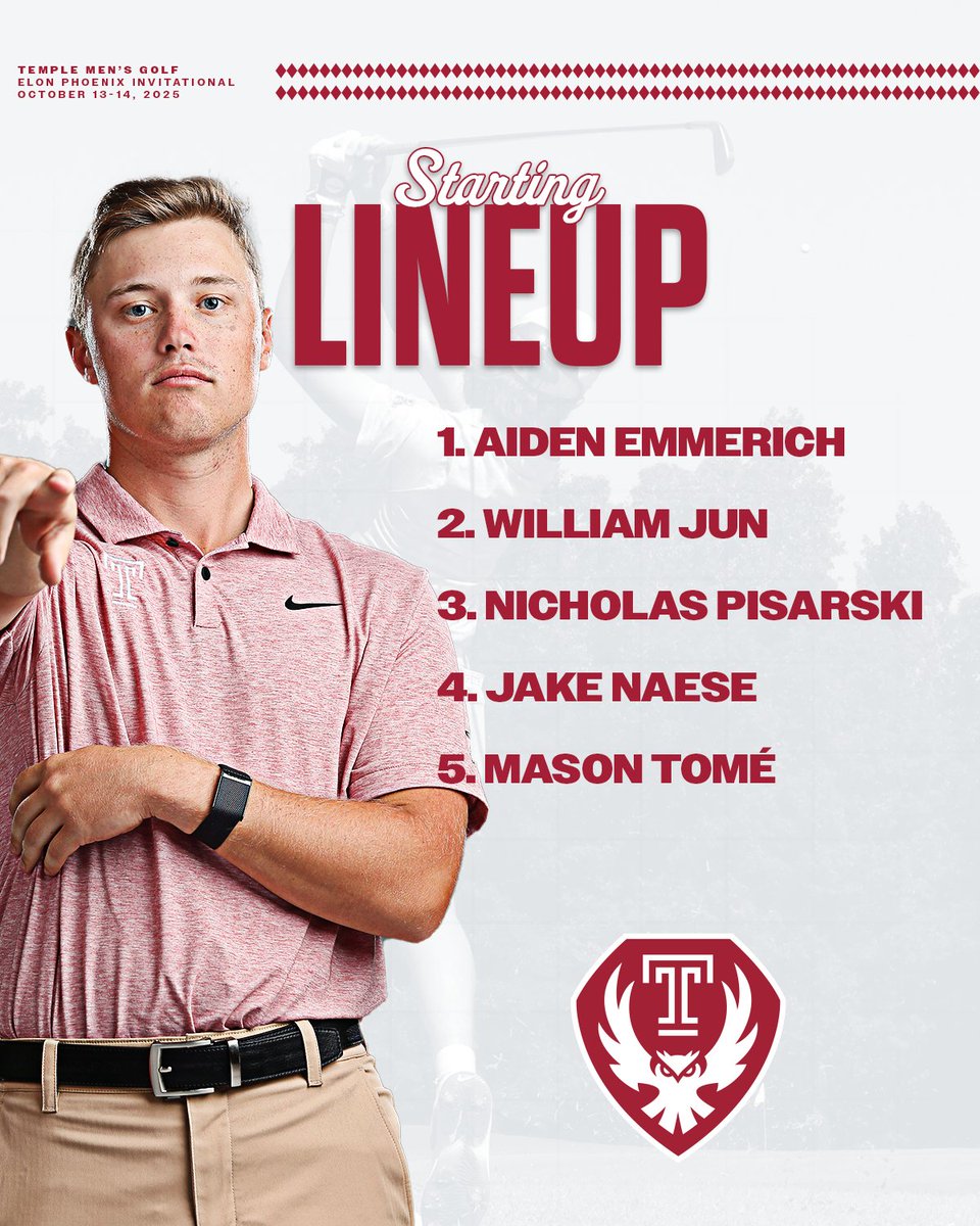Temple Men's Golf tweet media