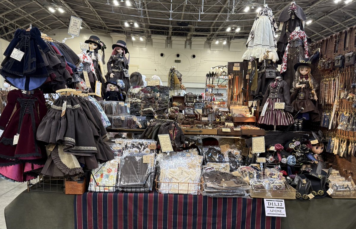 10月13日開催 #アイドール名古屋 に出展してます

秋の新作をご用意しております
撫子柄和装上衣・袴・ブラウス・本革鞄 等再入荷しております
お探しの商品がございましたら遠慮なくお声がけ下さい♪

ブースNo.D11.12「AZ-ONE」でお待ちしております★
【クレカOK】