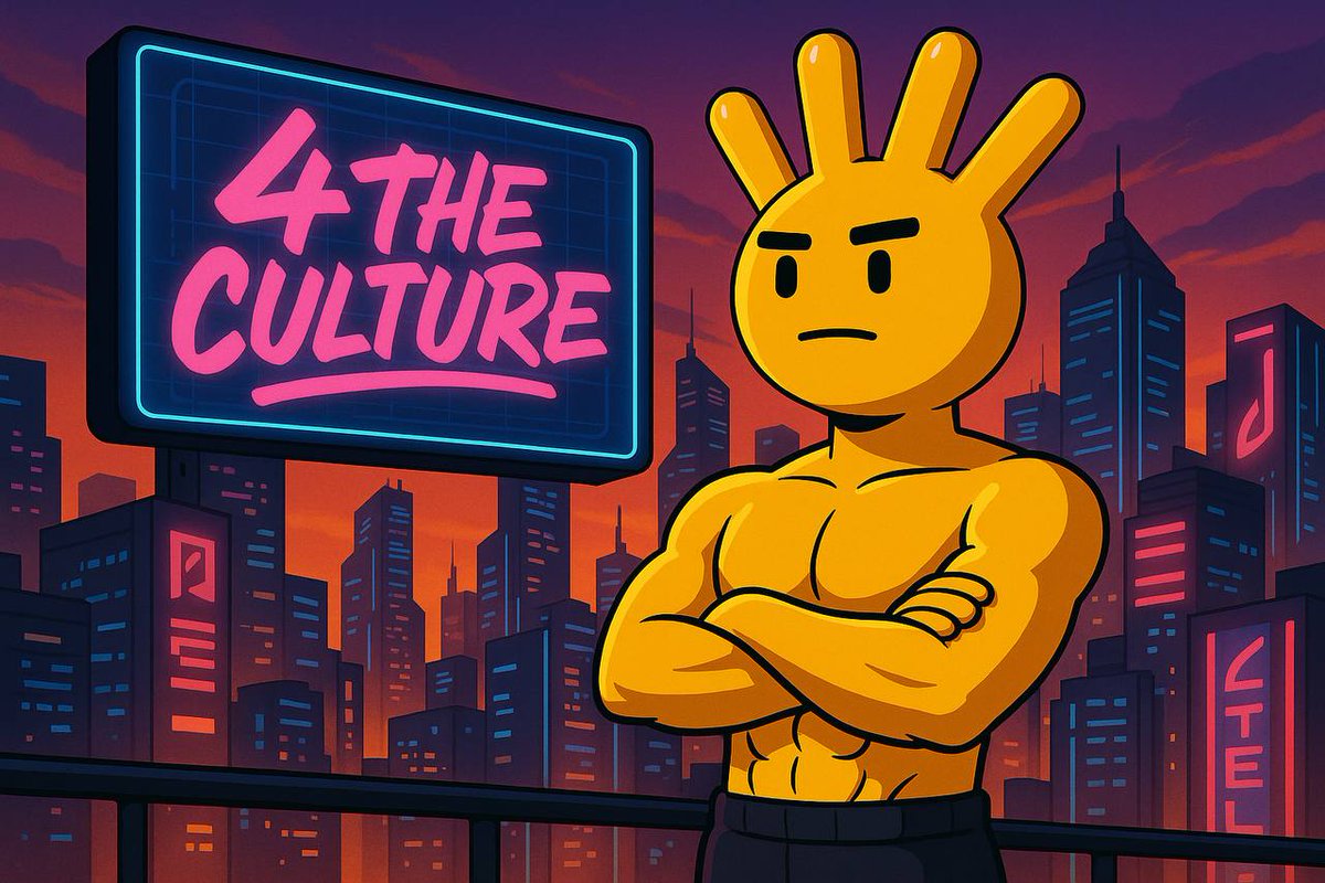 Aped into 4 on yesterday's panic dip. This by far is the main runner on four.meme 

Billions programed thanks to <a href="/cz_binance/">CZ 🔶 BNB</a> 
0x0A43fC31a73013089DF59194872Ecae4cAe14444