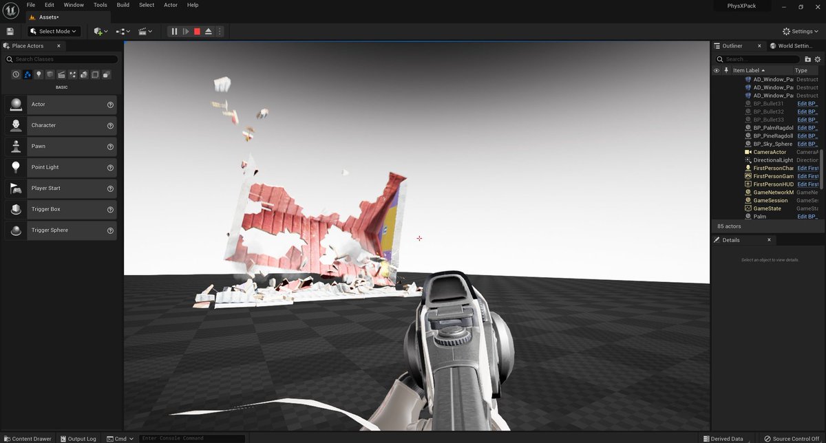 theredpix's tweet image. Introducing Vite Studio&apos;s #UnrealEngine 5 Fork:  The objective here is to make one of the fastest iterations of #UE5 ! Similar to #Embark #TheFinals #ARCRiders UE5 fork:  The current Stable Branch features PhysX 3.4 support with #Apex Destruction and Cloth, #RTXGI, Editor startup…