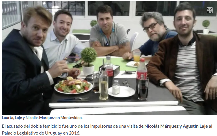 Algunos datos, fechas y nombres en relación a Pablo Laurta para analizar y reflexionar.

Laurta fundó el "movimiento" Varones Unidos, cuyo contenido era violentamente anti feminista y anti derechos.

Con el pasar de los años se acercó al movimiento libertario. 

Foto 2016 👇