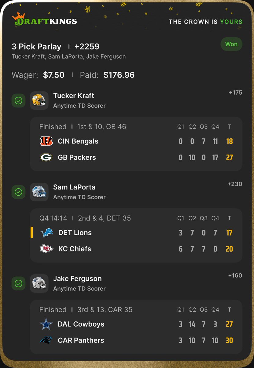 TDPredict's tweet image. Cash us out in VIP again. Join here launchpass.com/bobbys-world/b…