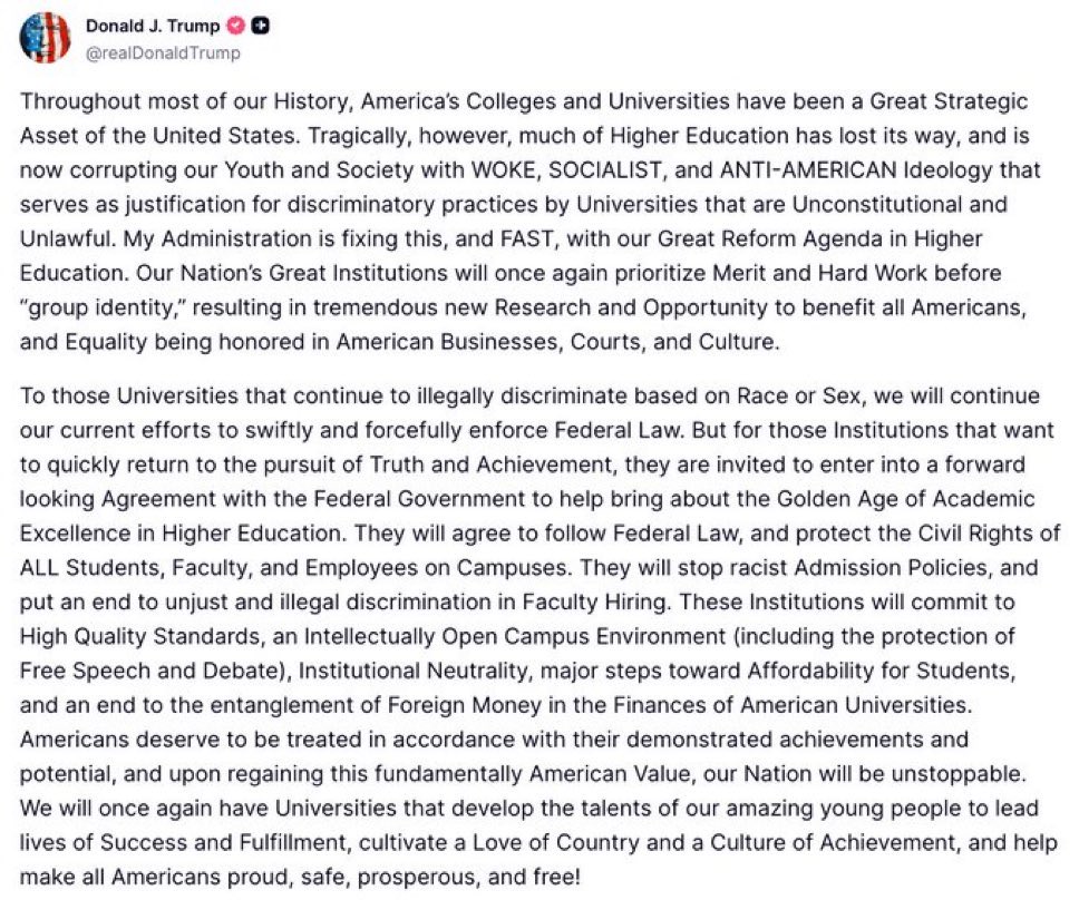 They call DEI “discrimination” while pushing policies that eliminate inclusion. It’s nothing other than AUTHORITARIAN GASLIGHTING. They are hijacking the language of equality to wage war against equality, turning civil rights into a weapon for power.