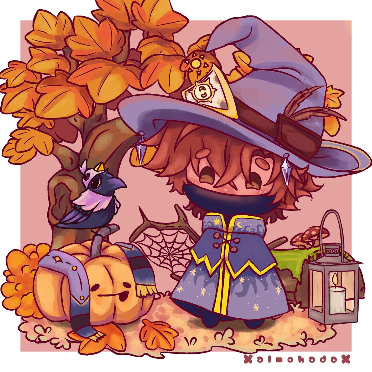 xalmohadax's tweet image. Día 1🗣💥‼️
Puede que me salte algunas del tober asi llegar a los días👻
____🐌
Duxi por un mal hechizo se convirtio en un cuervo y aquinin le pinto probar su ropa a ver si le quedaba bien🩷✨️ XD
#WBNStober2025 #aquinomaniac #aquinofanart #DuxoMago #duxofanart #InvertedRolesAu