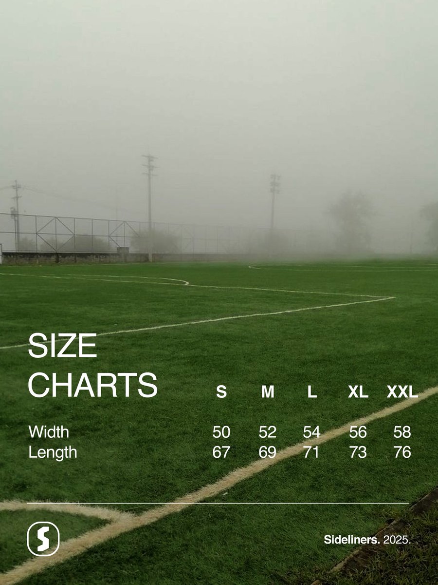 Izin berniaga, teman-teman.

Pre Order Sideliners 
Cotton 20s ━ Plascharge 

IDR. 125.000 
DM untuk pre order / Ditutup 22 Oktober 2025

Thank you🙏🏻