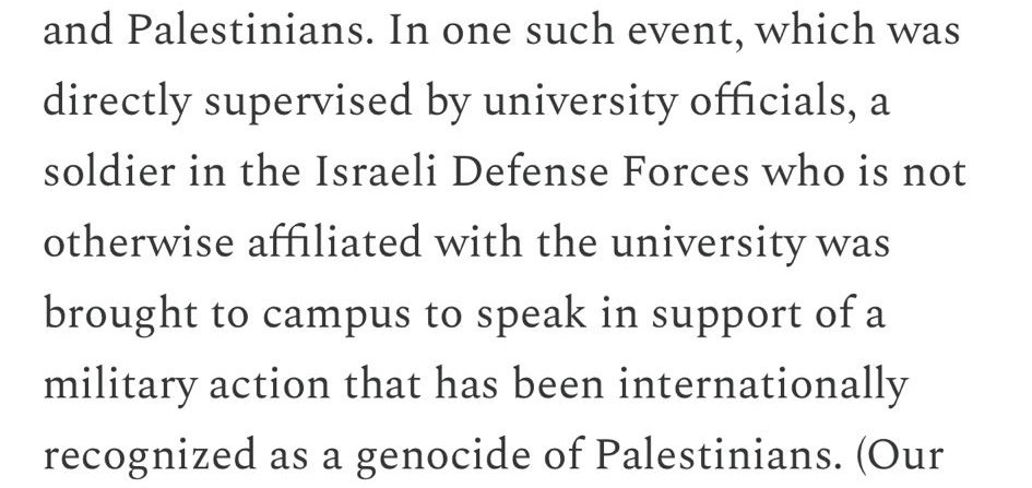 This is how <a href="/CollegeDems/">College Democrats of America</a> at the <a href="/universityofky/">University of Kentucky</a> described a Nova survivor sharing his testimony.

Absolutely bizarre antisemitism.