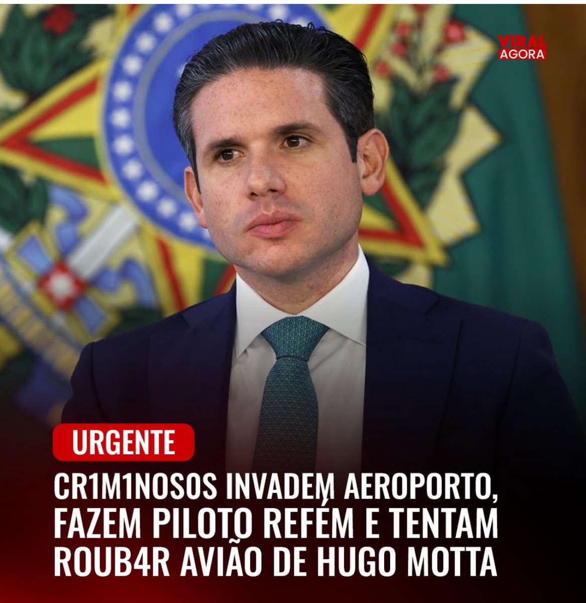 O que chama atenção, pelo menos pra mim, não é tentativa de roubo , mas ele ter um avião. Ele tem um avião? 🤔