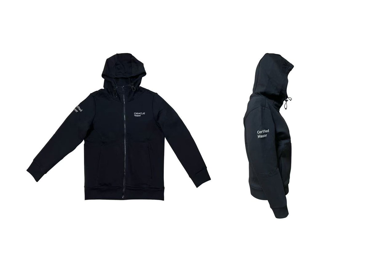 YuanOracle's tweet image. Oracle 19c OCM swag — backpack or softshell jacket, only available in China.
Which one would you pick?
#OracleACE #Oracle #OCM