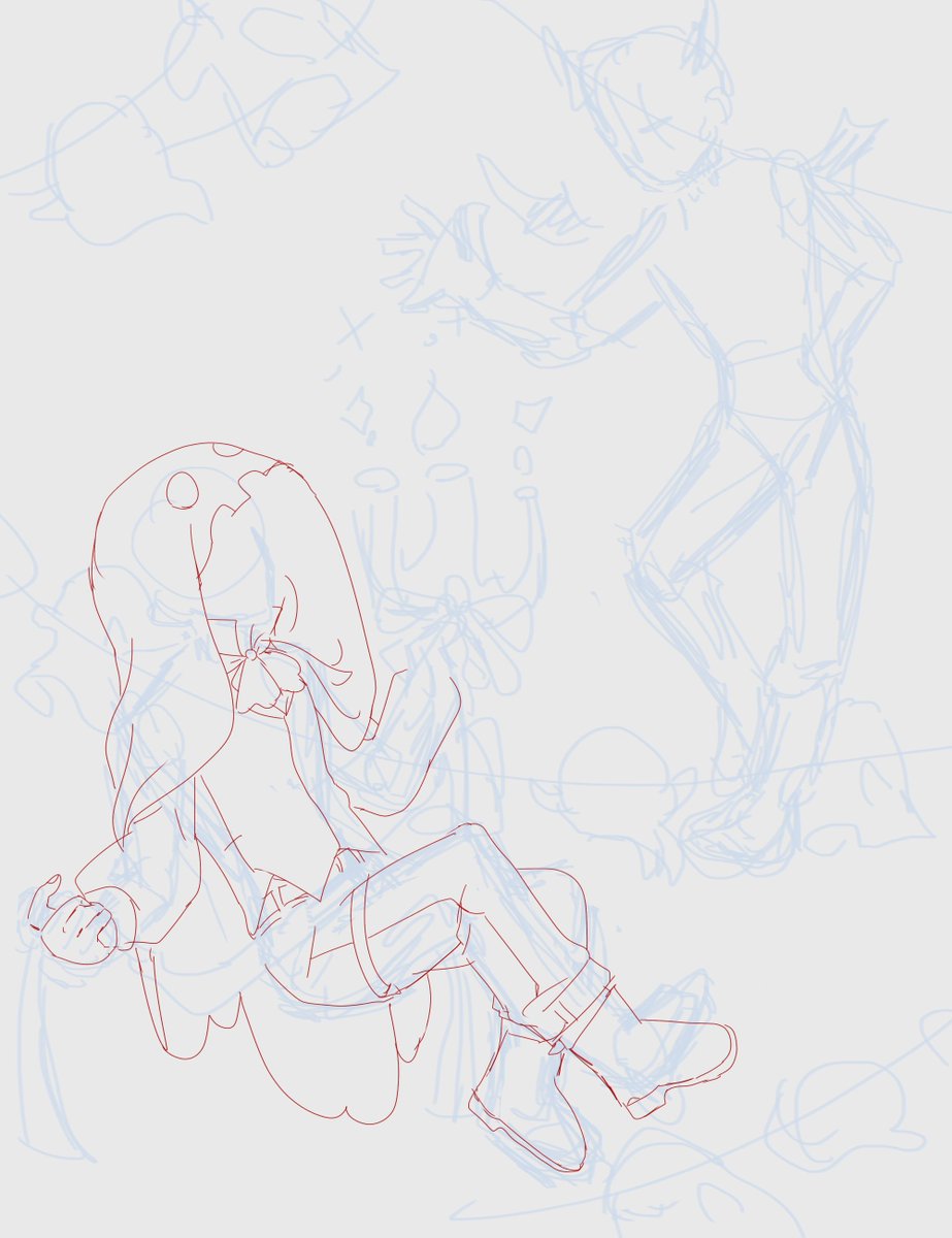 chuuyasbf1's tweet image. Making the non funny part of art raffles
#WIPS