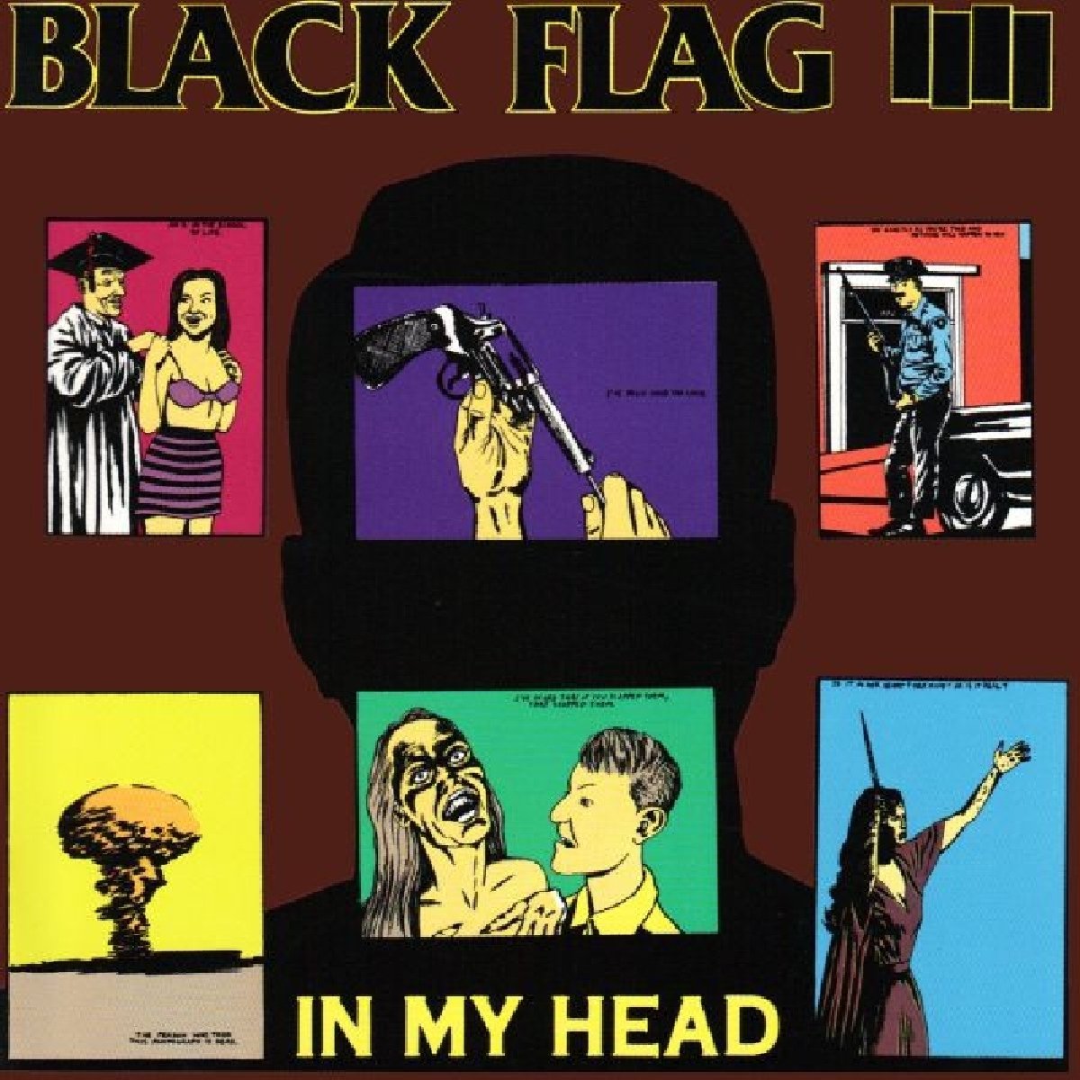 PunkRockStory's tweet image. 40 years ago
In My Head is the sixth studio album by American hardcore punk band Black Flag, released in October 1985, and was their final studio album before their breakup in 1986
#punk #punks #punkrock #hardcorepunk #blackflag #inmyhead #history #punkrockhistory