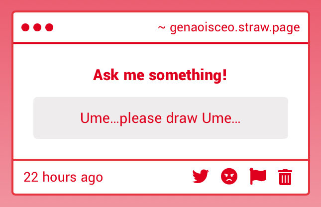 slides over Gyaru Ume……