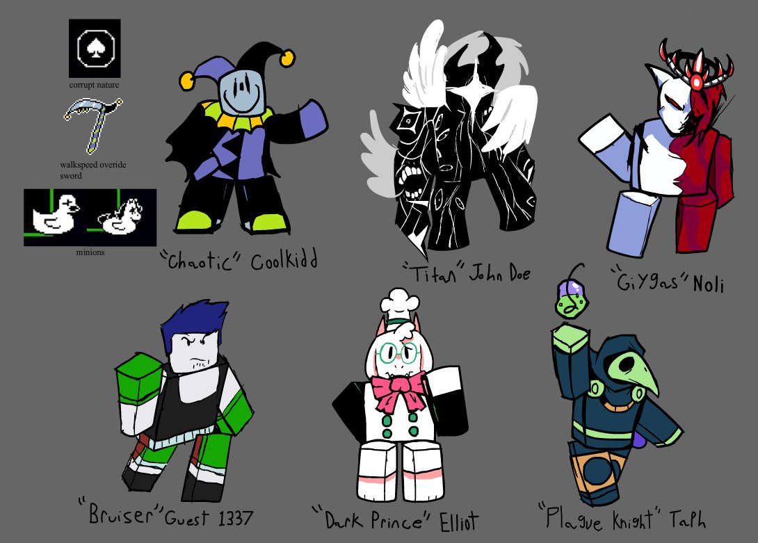 more forsaken skin concepts because these are fun to make