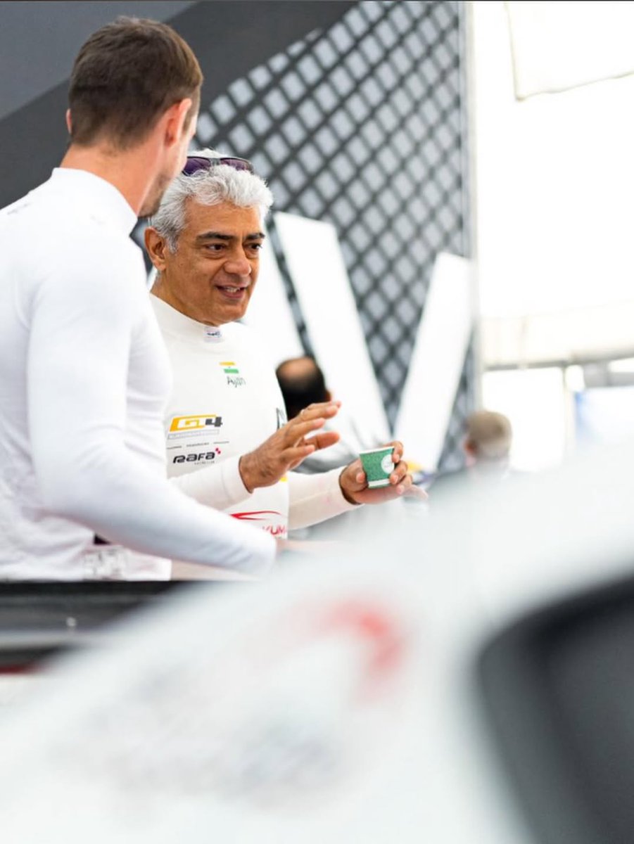 AjithFCOnline's tweet image. Latest pics of qjith sir at barcelona for GT4 european series 🏁

#AjithKumar | #AjithKumarRacing | #AK64