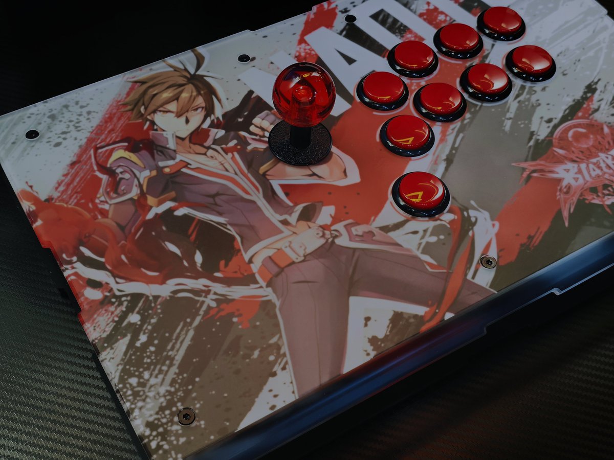 HJKGamingADY's tweet photo. Super cool style for this stick🎮 ,also i make a LINK lever for it so it can take away~
#FGC #arcade #GP2040 #FIGHTSTICK #CUSTOM #StreetFighter6 #スト6 https://t.co/u3CsqWXMUE