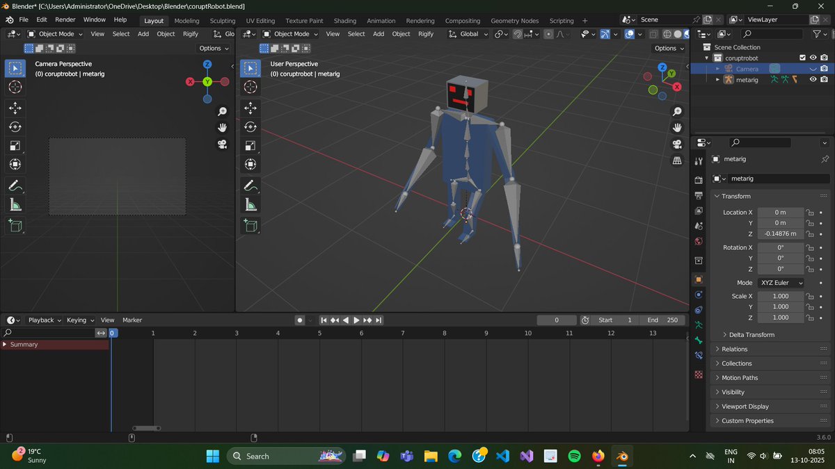 VishnuVortex's tweet image. Working On My First 3D game. what do you think How it will go?
#gamedev #indiegame #IndieGameDev 

Support YT:youtube.com/@VishnuVortex-…