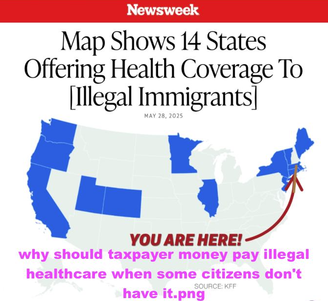 islantstudio's tweet photo. Good morning to everyone in Massachusetts who believes taxpayer-funded healthcare should go to American citizens first, not people who are here illegally.

Massachusetts is one of just 14 states offering health coverage to !llegal aliens, referred to as “other noncitizens” in state policy. Through MassHealth Limited, adults ages 21 to 64 with incomes up to 133% of the federal poverty level can get emergency services, and seniors up to 100% FPL qualify too. Pregnant !llegal individuals can receive full MassHealth Standard coverage during pregnancy and for 12 months afterward.

Children under 19 can access the Children’s Medical Security Plan, and the Health Safety Net covers services for uninsured or underinsured residents earning up to 300% of the federal poverty level. These programs were expanded again in March 2025.

With so many citizens struggling to afford care, it’s fair to ask: why should people who came here !llegally be given access to taxpayer-funded healthcare when some Americans still don’t have it?