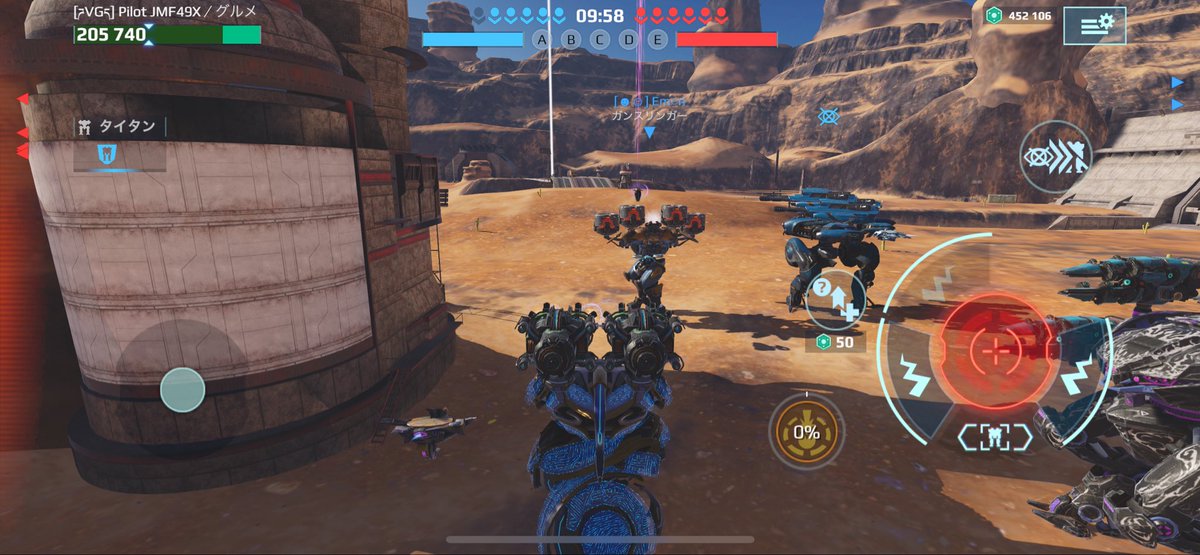 461045's tweet image. ビーコン特化なのかと思ったらそうでもなかった
#warrobots