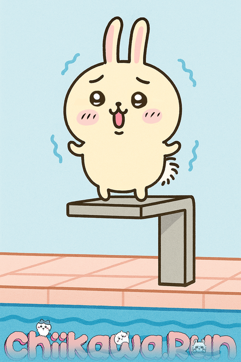 Chiikawa_Run's tweet photo. So the market took a dive...   
Perfect! Our starting block is ready. 😤Let's run!
#ChiikawaRun #Crypto #KeepBuilding https://t.co/akfpcASLu3