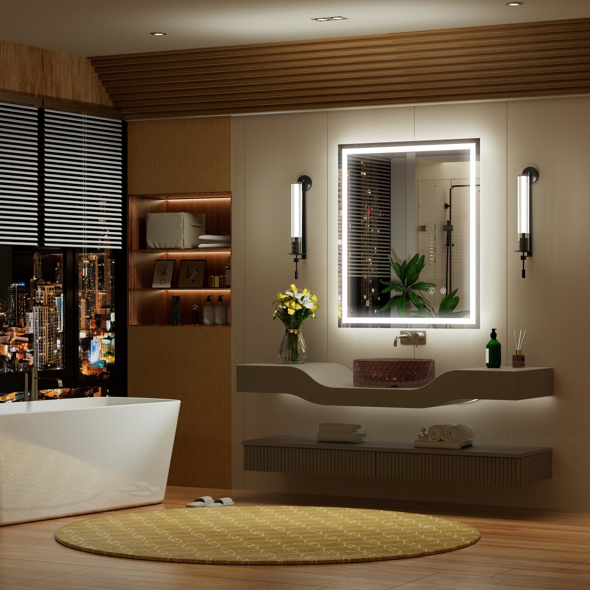 JSneijder2024's tweet image. 🎉 Mirror, Mirror on the Wall—You’re the Smartest of Them All! 🎉
Why settle for ordinary?
🔹 Dual LED Lighting
🔹 Ultra-Smooth Dimming 
🔹 No Fog, No Fuss 
🔹 Energy Saver
Treat yourself to luxury ➡️ Available only on Amazon CA! amazon.ca/dp/B0F4K2MSGT
#AmazonCanada #Vanity