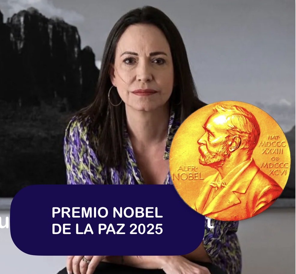 LAS RAZONES DEL NOBEL DE LA PAZ 2025

Por Pedro Mario Burelli

Como era de esperarse, la izquierda internacional más radical, totalmente alineada con la narcotiranía de <a href="/NicolasMaduro/">Nicolás Maduro</a>, está furiosa y desconcertada con el Comité Noruego del Nobel por haber otorgado el Premio de la