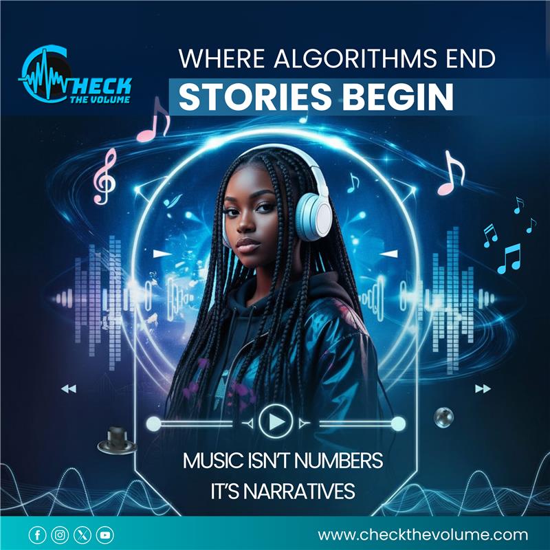 checkthevolume's tweet image. 🎧 Where algorithms end, stories begin.
At #CheckTheVolume, we turn sound into storytelling — because music isn’t numbers, it’s narratives.
💡 Discover the rhythm behind the data:
👉 checkthevolume.com

#SoundStories #BeyondAlgorithms #MusicInnovation #StoryInEveryBeat