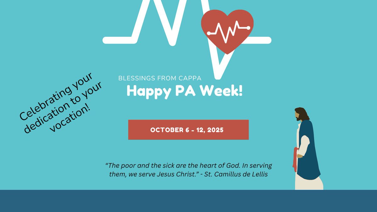 Catholic_appa's tweet image. It was a great week! Thank you all and may God bless you and your patients. #CatholicMedicine #PAweek @CatholicMed @NCBCenter