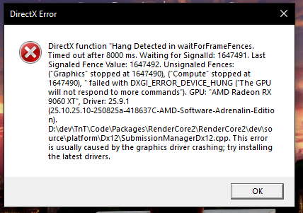 Hello <a href="/BattlefieldComm/">Battlefield Comms</a> <a href="/AMD/">AMD</a>, I hope you are aware that errors like this are becoming common after a few hours of playing the game. Is there anything I can do from here to prevent this from happening frequently? #Battlefield6 <a href="/BattlefieldBR/">Battlefield Brasil</a> 

CPU: R7 5700X
GPU: 9060XT
RMA: 32GB