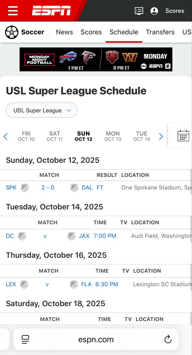 NextMoveJordan's tweet photo. You can now follow @GainbridgeSL Clubs on @espn dot com and player stats / profiles through @ESPNFC - including Academy players.  Breakthrough moment for pro women’s soccer in the U.S. as an amplifier to this competitive league. https://t.co/qor3cwJwmY