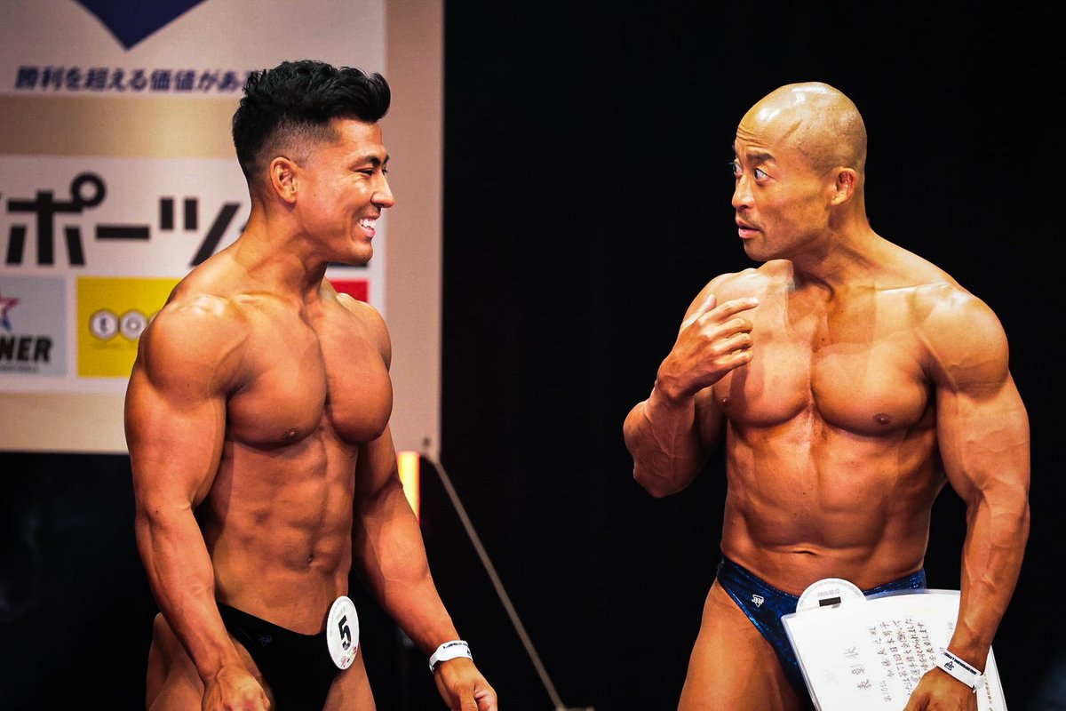 ryoken_physique's tweet photo. 加藤: 世界選手権行くんだよね？
下田: いや〜、行きません😂
加藤: ｳｫｪｯ…！？ https://t.co/hJN7df4yBS