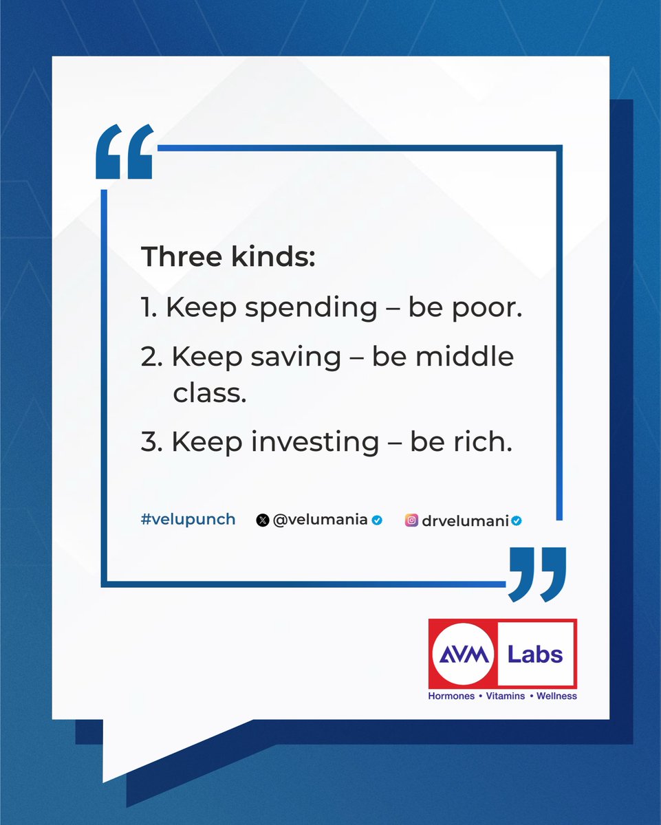 velumania's tweet image. EMI makes one to look richer.
SIP ensures one to be richer.
A difference of Hell and Heaven.
Be wise. Be frugal.