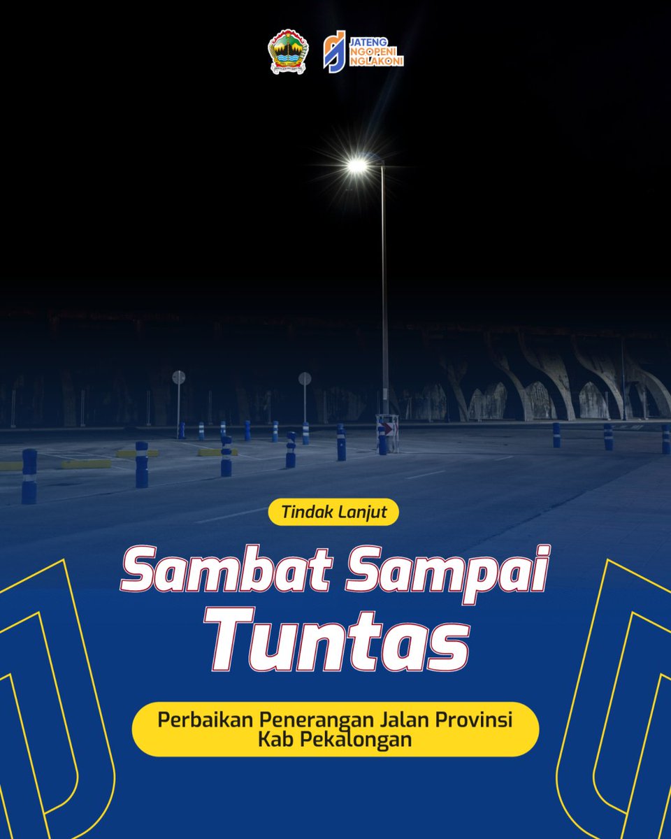 LaporGub_'s tweet photo. π‘β¨ Sambat Tuntas!
Dari gelap jadi terang.
Perbaikan lampu jalan provinsi sudah dituntaskan oleh Dishub Jawa Tengah.
#LaporGub
#SambatTanpaTerhambat
#SambatMudah
#NgopeniNglakoni
#LayananPublik
#LayananDigital https://t.co/aTUMbtHOQw