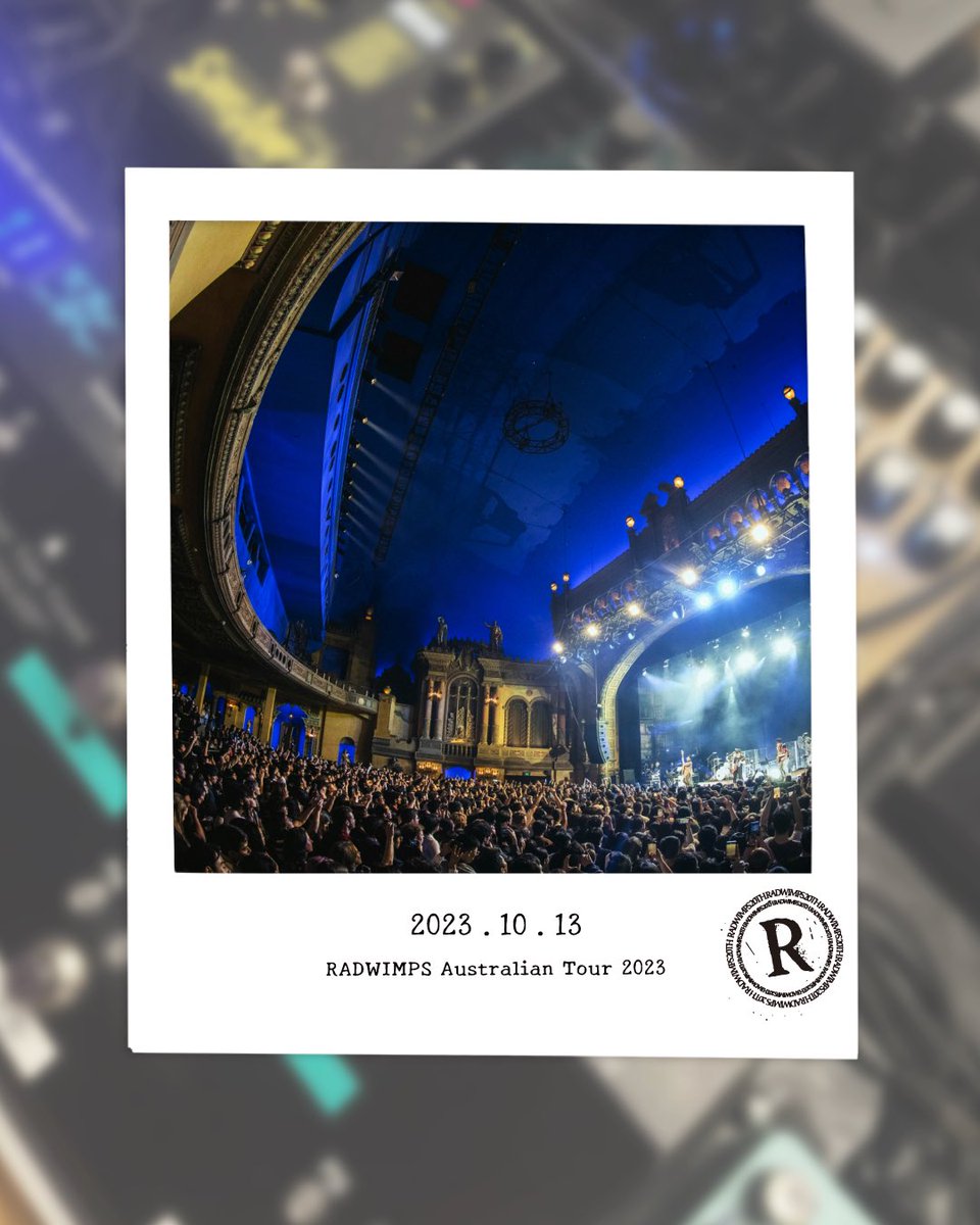 □━━━━━━━━━━━━━━━□ RADWIMPS Australian Tour 2023