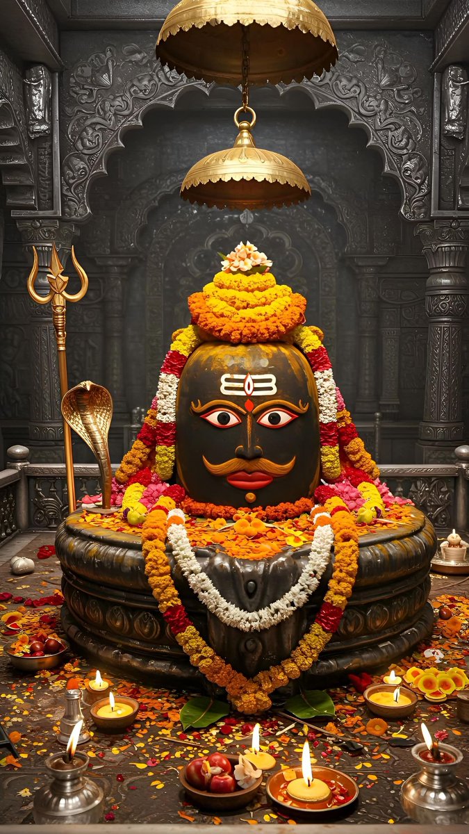 ssharmajsr1's tweet image. नगेंद्रहाराय त्रिलोचन भस्माङ्गराय महेश्वराय नित्याय शुद्धाय दिगम्बराय तस्मै नकाराय नमः शिवाय  
              #हर_हर_महादेव