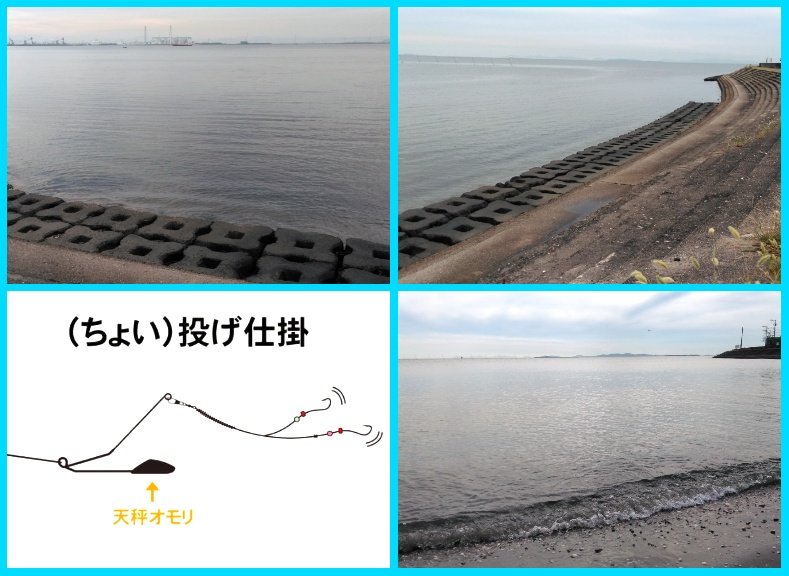 #鎮守府生活｢砂浜の戦い｣
乗り換え無しだったので､30分ぐらいで現地に到着

ワーコー浜は2回目の司令
･海底の様子はだいたい覚えている
･今回は天秤という砂浜用の仕掛けでスタート

天秤重り…遠投用の重りで､その名の通り天秤棒が付いているため､海底に引っ掛かりにくい仕掛けだ