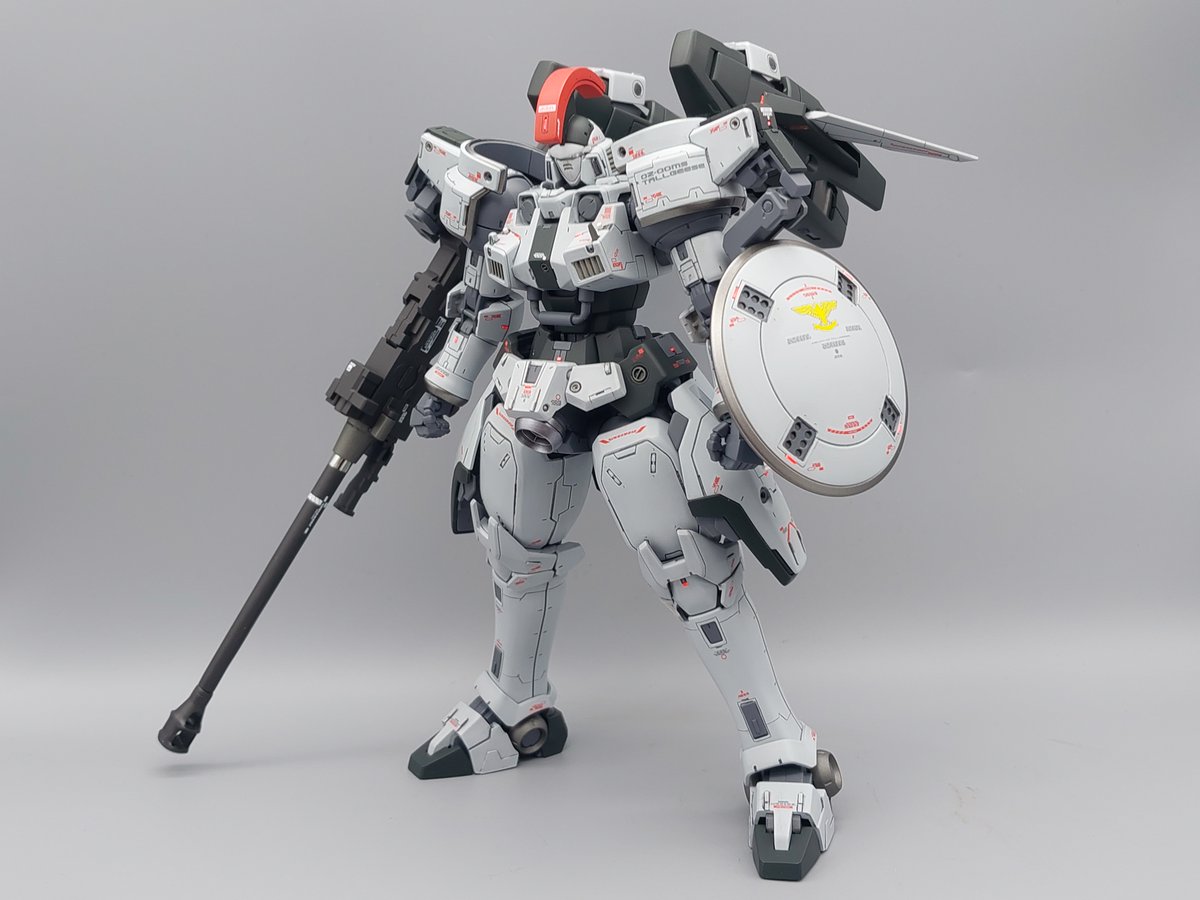 dagored00's tweet photo. 【作品名】
1/100 OZ-00MS トールギス

【コメント】
MGトールギスをTV版イメージカラーで塗り分けて仕上げました。
キットの首と腹部を延長、各部にディテールを追加しています。
マーキングはトールギスF付属の水転写デカールを使用しました。
製作期間は一週間。

【掲載】○

#はなかな杯2025冬 https://t.co/PuQPao3Iwq
