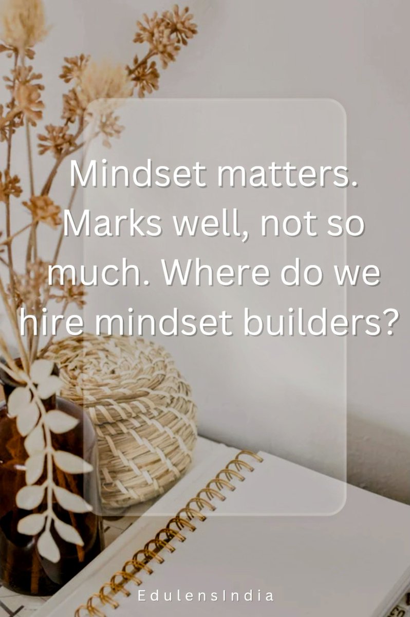 Conversations need to flow in on changing needs of #education NOW.