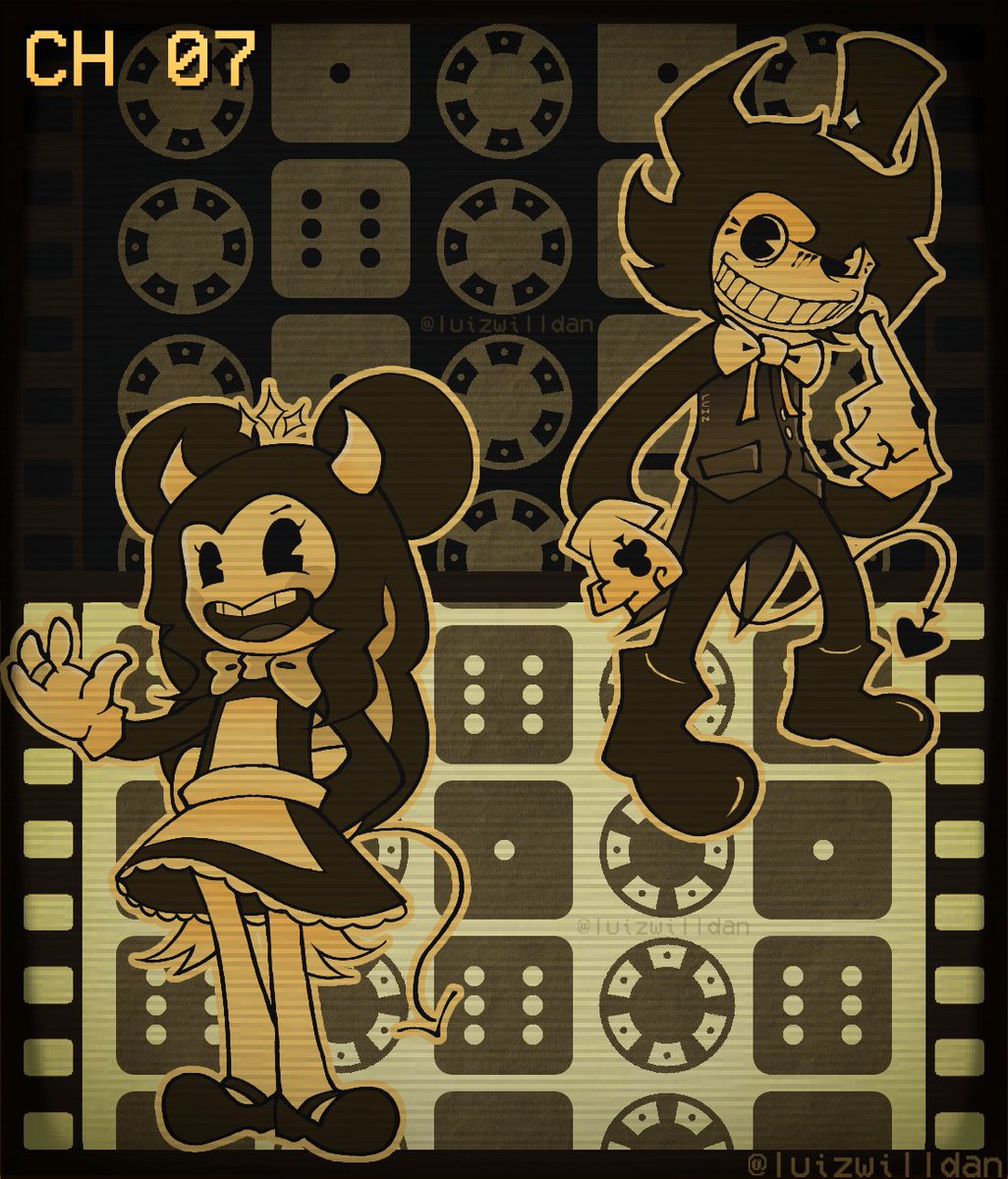 hehehe <a href="/TheSeven_Star/">Seven Star</a> 
the cartoon star meets the gamble demon.

#7starArt #Halloween #digitalart #brazilianArtist #fanart