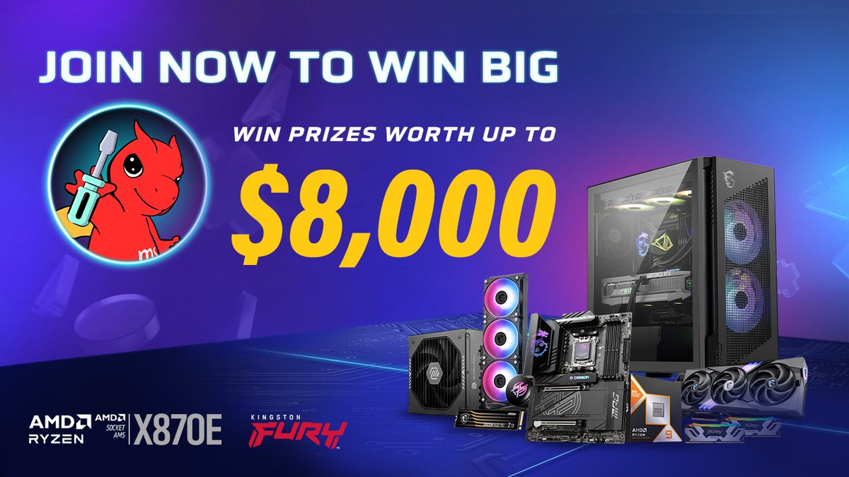 msigaming's tweet image. Struggling to pick the right PC parts? Meet EZ PC Builder, your AI assistant that makes PC building easy. Check out how to try it out and join the giveaway now!

Hit the link to start building your dream rig✨ msi.gm/EZ-PC_Builder

#EZPCBuilder #AIassistant