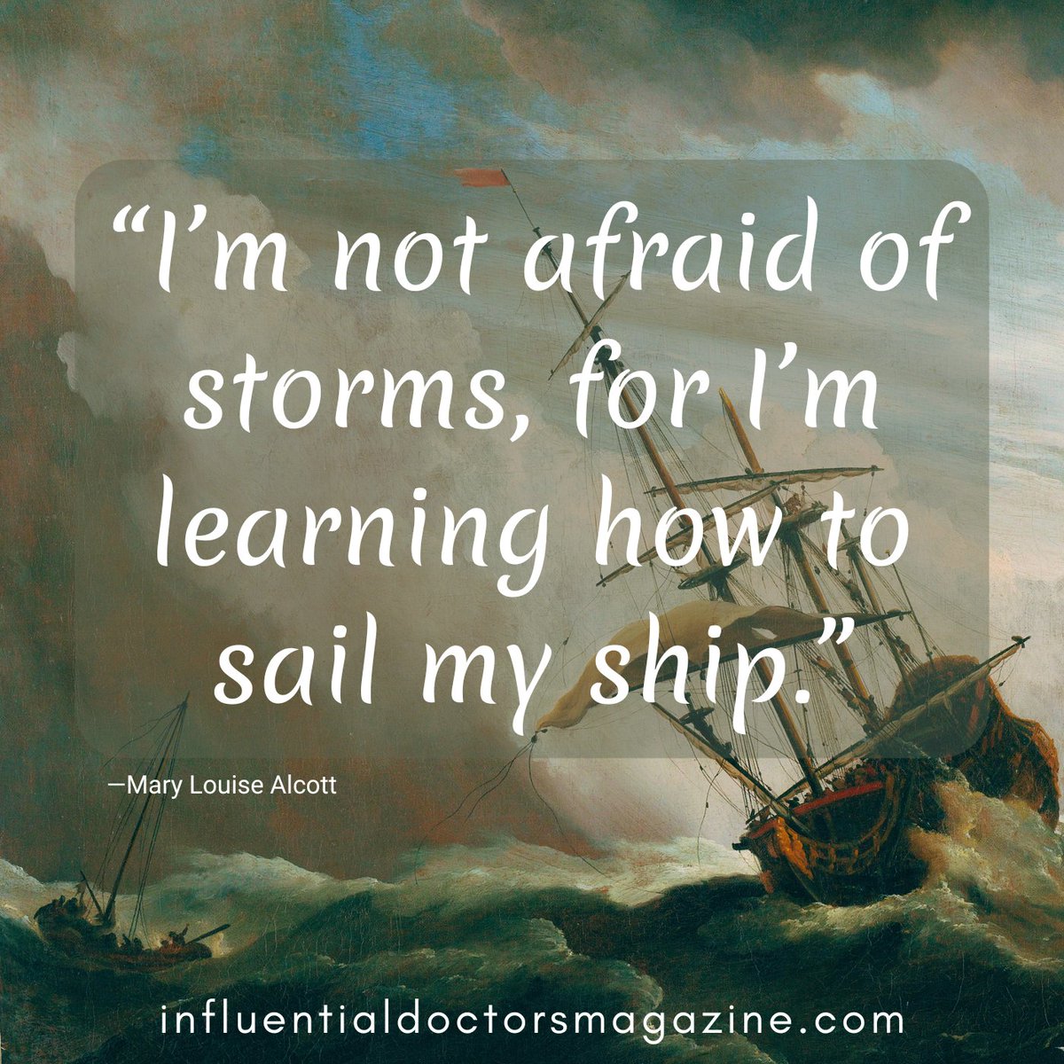 influentialdoc1's tweet image. #notafraidofstorms #storms #imlearning #howto #sailmyship #learning #sail #ship #influentialdoctorsmagazine #quoteoftheday #inspire
influentialdoctorsmagazine.com